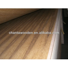 Madera contrachapada de chapa 4x8, roble rojo, cerezo, teca, nogal, contrachapado de chapa de madera para muebles